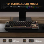 RK ROYAL KLUDGE R75 Wired Gaming Keyboard - Image 6