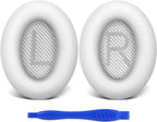 Link Dream Ear Pads for Bose Quiet Comfort 35 Soft Protein Leather Replacement by LinkDream
