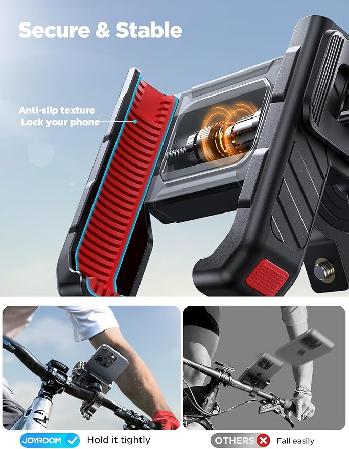 JOYROOM Motorcycle Bike Phone Mount Holder - Image 3