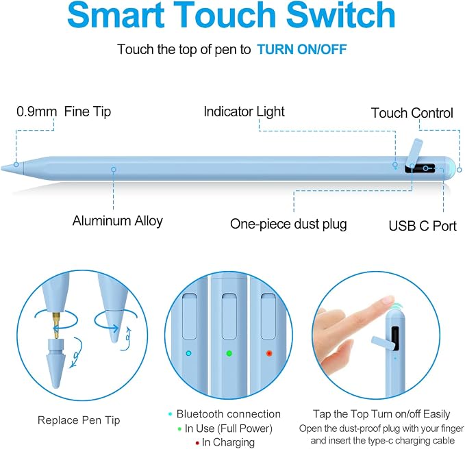 Stylus Pen for iPad 2018-2025 - Image 6