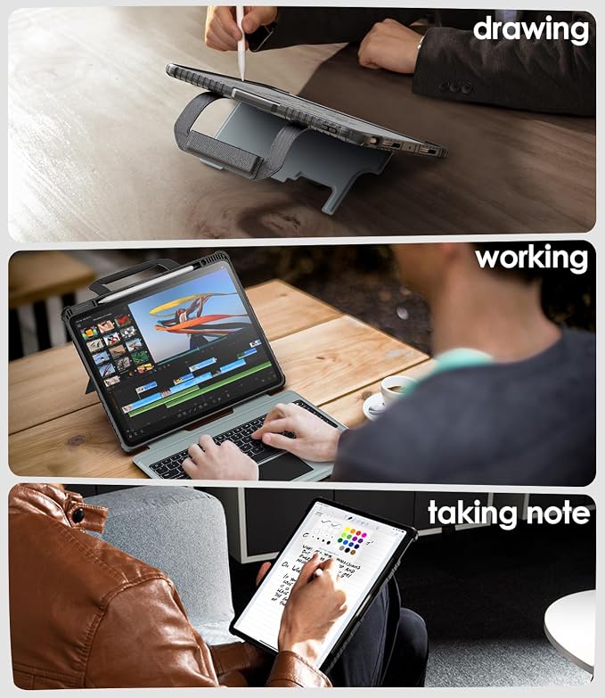 Nillkin Carry Go Keyboard Case for iPad Pro 11 inch 2024 - Image 8