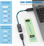 Half a Dozen 4K DisplayPort to HDMI Adapter, Supports 3840x2160@30Hz - Image 4