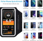 Running Armband with Earphone Bag Cell Phone Armband - Image 5