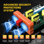 BELTTT 3000W Pure Sine Wave Inverter 12V DC to 120V AC - Image 4
