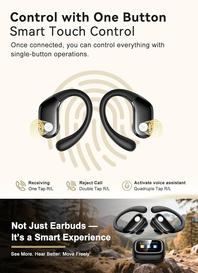 Wireless Earbuds, ENC Noise Cancelling Sport Ear Buds - Image 8