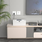 Bamboo Cable Management Box, Large Cord Organizer Box Cable Box to Hide Wires & - Image 6