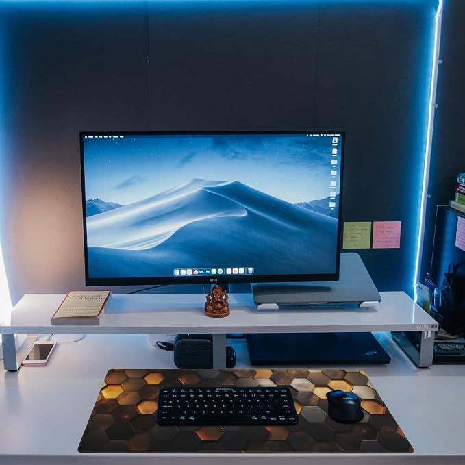 Desk Mat, Honeycomb Technology Large Gaming Mouse Pad - Image 6