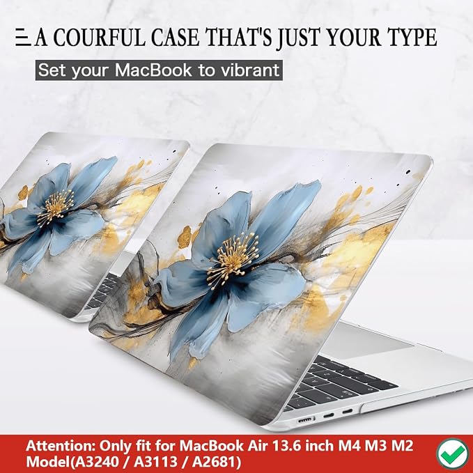 CISSOOK for MacBook Air 13.6 inch Case 2025 2024 2023 2022 Release Model A3240 - Image 3