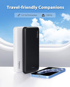 Miady 2-Pack 10000mAh Dual USB Portable Charger, Type-C Charging Power Bank - Image 8
