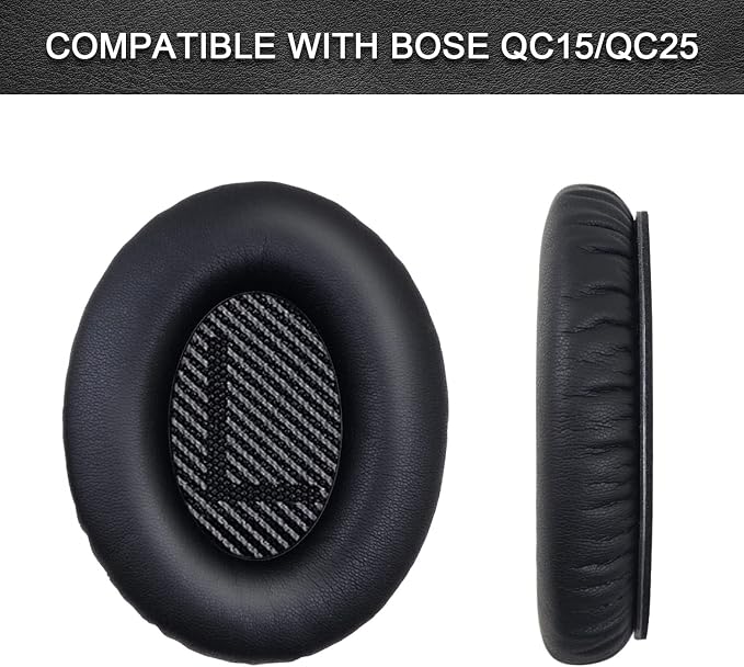 Replacement Ear Pads for Bose QuietComfort 15/25/AE/AE2, Headphone Ear Covers - Image 2
