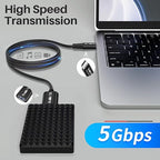 USB C to USB Female Cable 6FT, Type-C Male to USB A 3.1 Female OTG Cable - Image 2