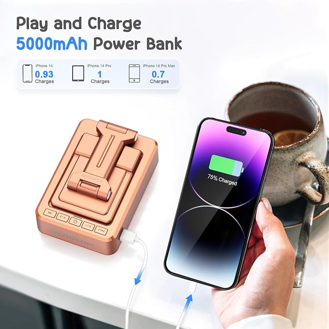 TechGlow Gifts for Men Women Foldable Cellphone Stand - Image 3