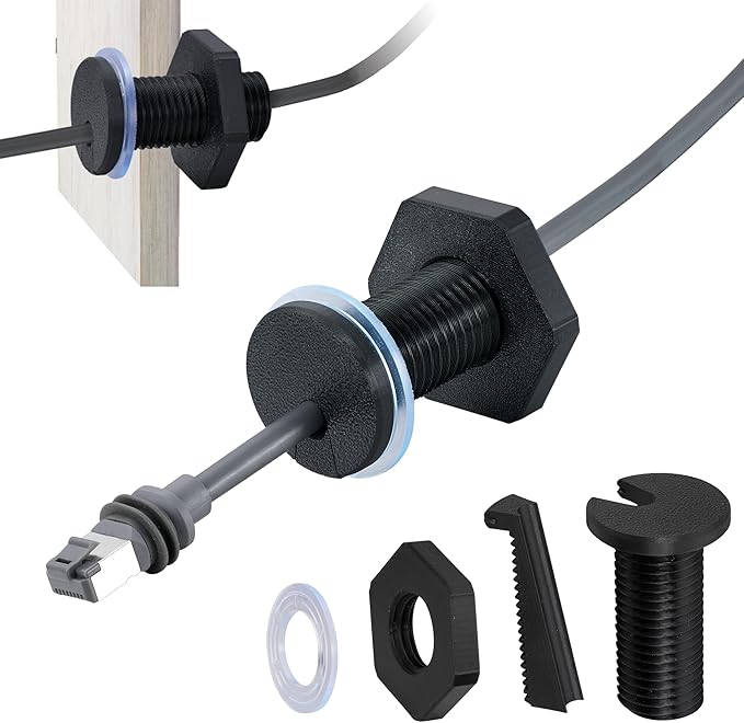 RV Cable Passthrough for Starlink mini, RV Cable Grommet Compatible by PDCInyck