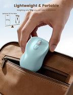 WisFox 2.4G Wireless Mouse for Laptop, Ergonomic Computer Mouse - Image 7