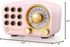 Retro Bluetooth Speaker, Vintage Radio-Greadio FM Radio - Image 8