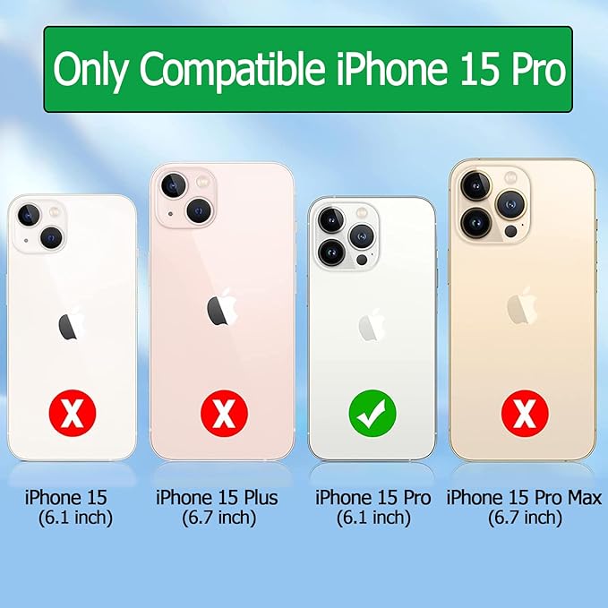 Battery Case for iPhone 15 Pro, 10000mAh Rechargeable Portable Charging Case - Image 2