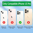 Battery Case for iPhone 15 Pro, 10000mAh Rechargeable Portable Charging Case - Image 2