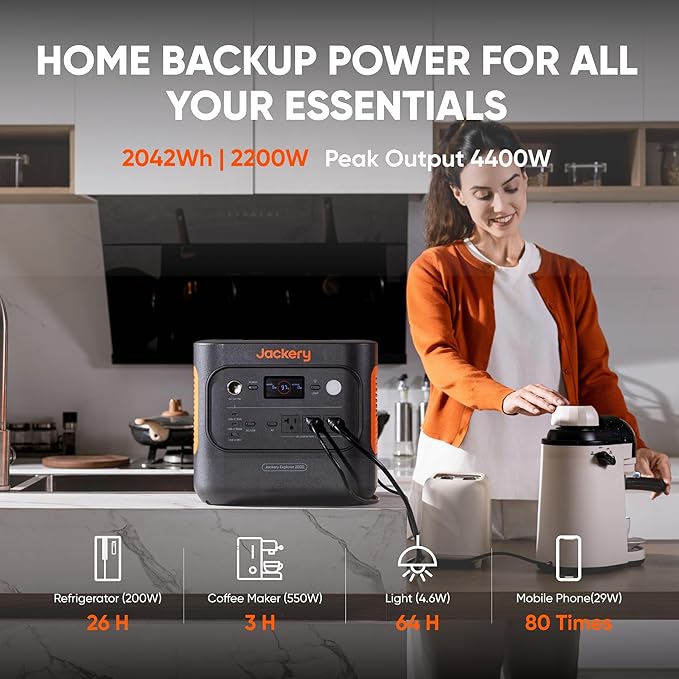 Jackery Explorer 2000 v2 Portable Power Station - Image 2