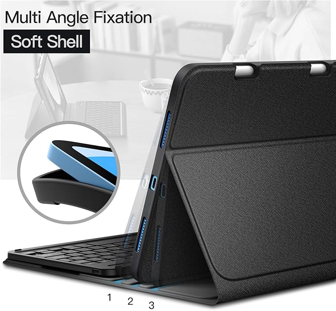 JETech Keyboard Case for iPad 11th/10th Generation - Image 5