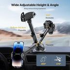 Miracase Phone Holders for Your Car, Universal Cell Phone Car Mount, 3-in-1 - Image 3