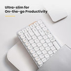 LOFREE Flow Low Profile Mechanical Keyboard, 100 Keys Rechargeable Wireless - Image 6