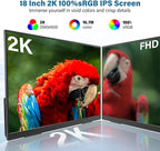 InnoView 2K 180HZ Portable Monitor - Image 3