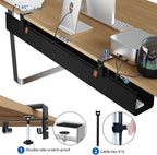Zilink No Dril Under Desk Cable Management Tray 40" Cord Organizer - Image 3