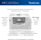 Brother MFC-J4535DW INKvestment -Tank All-in-One Color Inkjet Printer - Image 3