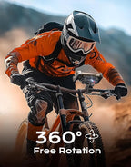 Bike Phone Holder, Super Stable Motorcycle Phone Mount, 360° Rotation & Quick - Image 5