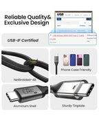 Silkland USB 4 Cable for Thunderbolt 4 Cable 4FT, 40Gbps Data Sync, 8K/6K@60Hz - Image 5