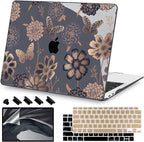 Teryeefi for MacBook Air 13 inch Case 2021 2020 2019 2018 Release, Plastic Hard by Teryeefi