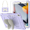 BLOSOMEET Lavender Purple Case for iPad 10.2 Inch by BLOSOMEET