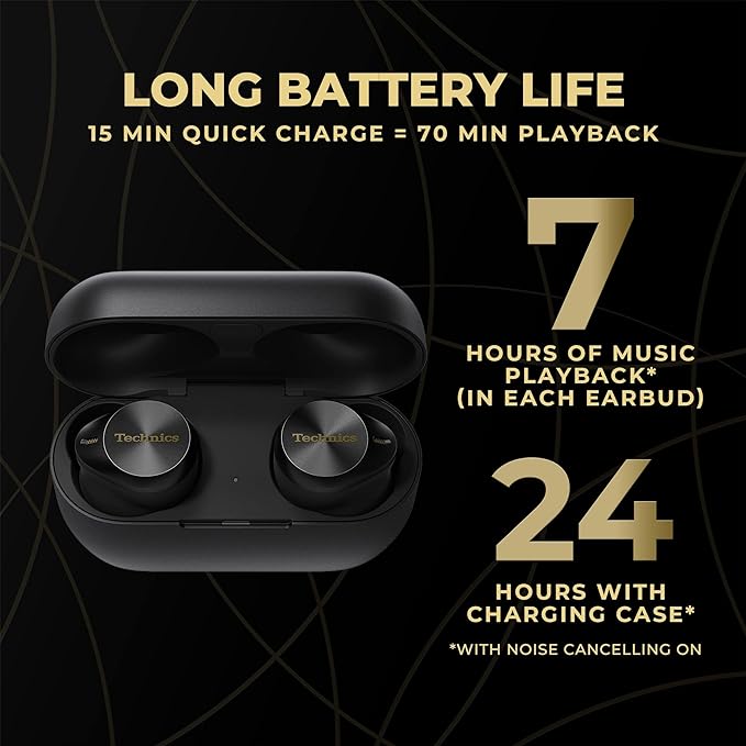 Technics Premium Hi-Fi True Wireless Bluetooth Earbuds - Image 6