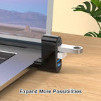 VIENON 4-Port USB C Hub, USB C Adapter Splitter, USB Extender - Image 7