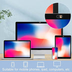 6Pcs 6 Styles Laptop Camera Cover Slide Dog 0.04 Inch Ultra Thin Webcam Cover - Image 6
