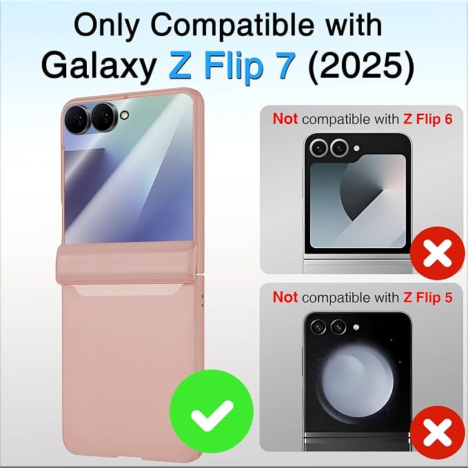 STORMTAL for Samsung Galaxy Z Flip 7 Case, Hinge Protection, Built-in Screen - Image 2