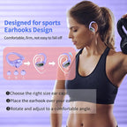 Wireless Earbuds, 2025 Bluetooth 5.4 Headphones Sport, 50H Stereo Wireless - Image 4