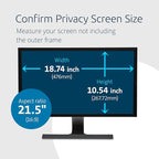 Kensington 21.5 inch Computer Privacy Screen - Image 2
