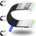 Rapink Patch Cables Cat6/ Cat6a 3ft Slim, Cat6a Ethernet Patch Cable 10G Support by Rapink