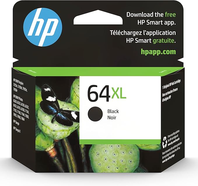 HP 64XL Black High-yield Ink Cartridge by HP