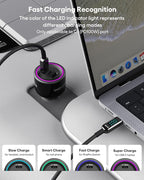 WOTOBEUS 175W Car Charger Dual USB C Adapter: PD 100W & PPS 45W - Image 3