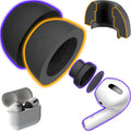 Patented AirFoams Pro Ultra V5.0 Memory Foam Ear Tips by CharJenPro