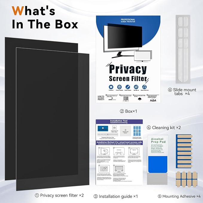 22 Inch Computer Privacy Screen - Image 9