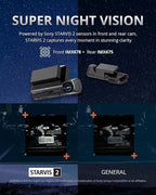 MAGELLAN 3 Channel 4K Dash Cam for Cars, 4K Front + 2K Wide Angle + 2K Rear - Image 4