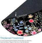 Floral Mouse Pad: Non-Slip Rubber Base & Comfortable Lycra Cloth - Image 3