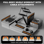 Mikolo Cable Attachments for Gym, Heavy-Duty Cable Machine Attachment Set - Image 2