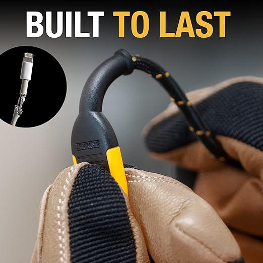 DEWALT Heavy Duty 3 in 1 Multi Charging Cord, 6ft Fast Charger Cord - Image 5