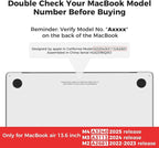 iCasso for MacBook Air 13 inch Case 2025 2024-2022 Release M4 A3240 M3 A3113 - Image 2