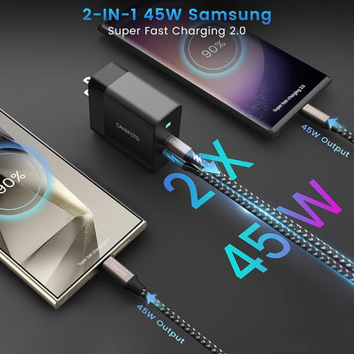 2Port 45W Super Fast Charger Type C - Image 2