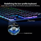 Hexgears Immersion A3 Low-Profile Wireless Mechanical Keyboard, TKL - Image 3